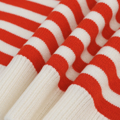 260910 New high-quality classic striped soft sweater