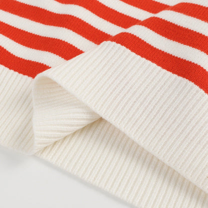 260910 New high-quality classic striped soft sweater