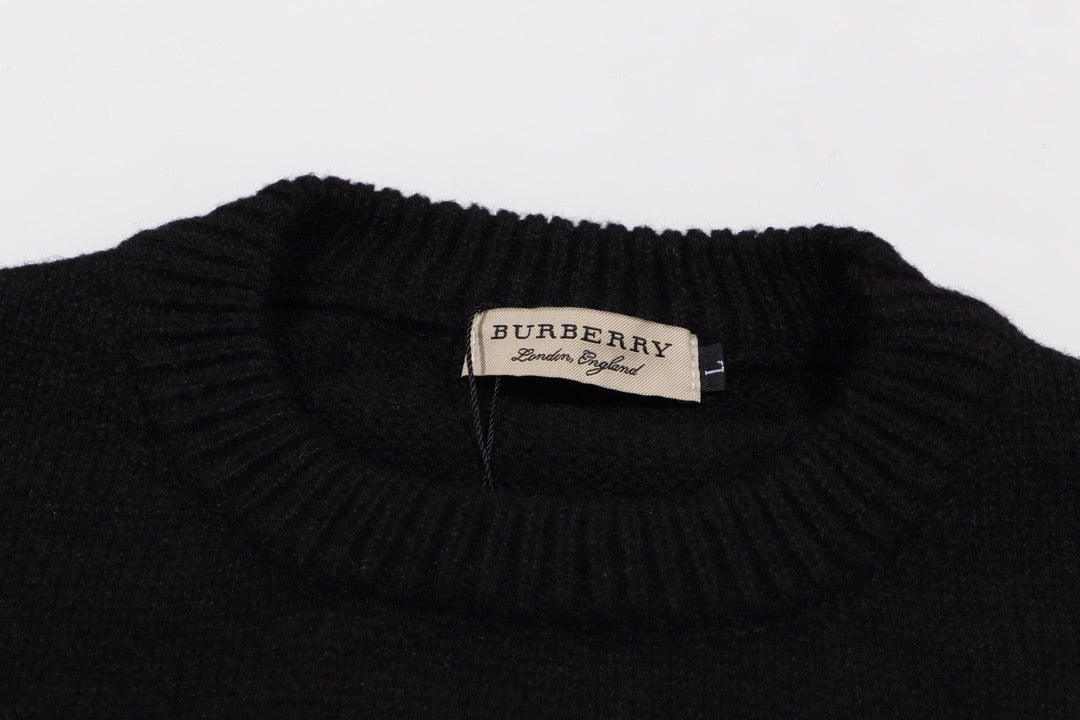260910 New high-quality sweater with a three-dimensional embroidered large logo pattern on the front panel
