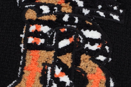 260910 New high-quality sweater with a three-dimensional embroidered large logo pattern on the front panel