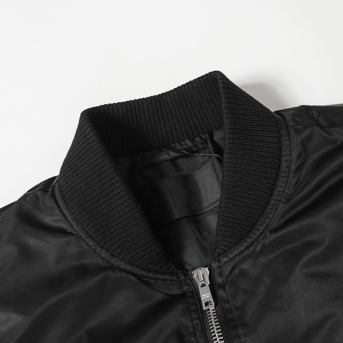 260910 New high-quality recycled nylon functional motorcycle-style zipper jacket coat