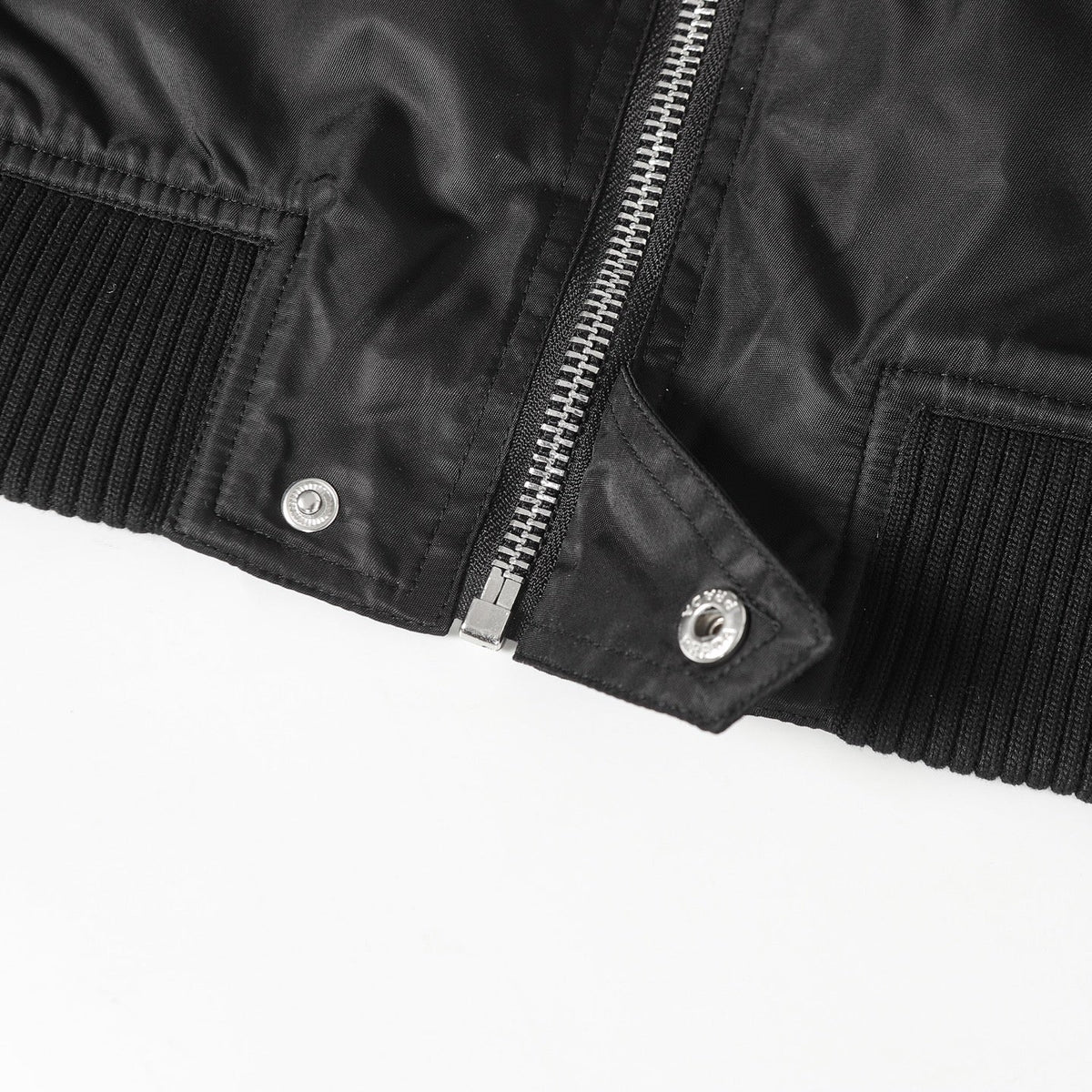 260910 New high-quality recycled nylon functional motorcycle-style zipper jacket coat