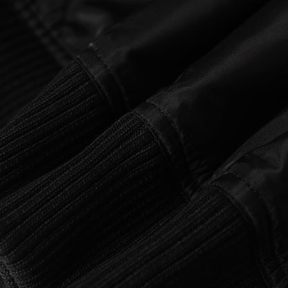 260910 New high-quality recycled nylon functional motorcycle-style zipper jacket coat