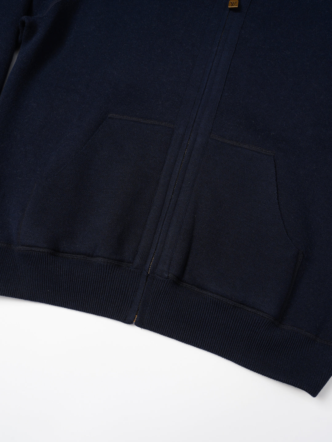 260910 New high-quality cashmere cardigan, reversible design, with zipper closure, knitted fabric outer layer