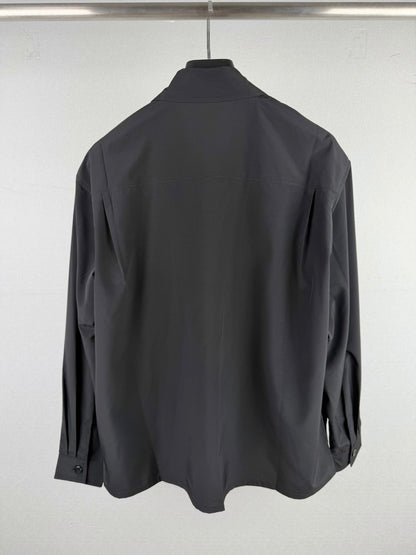 260910 New high-quality snap-fastening zipper coat shirt