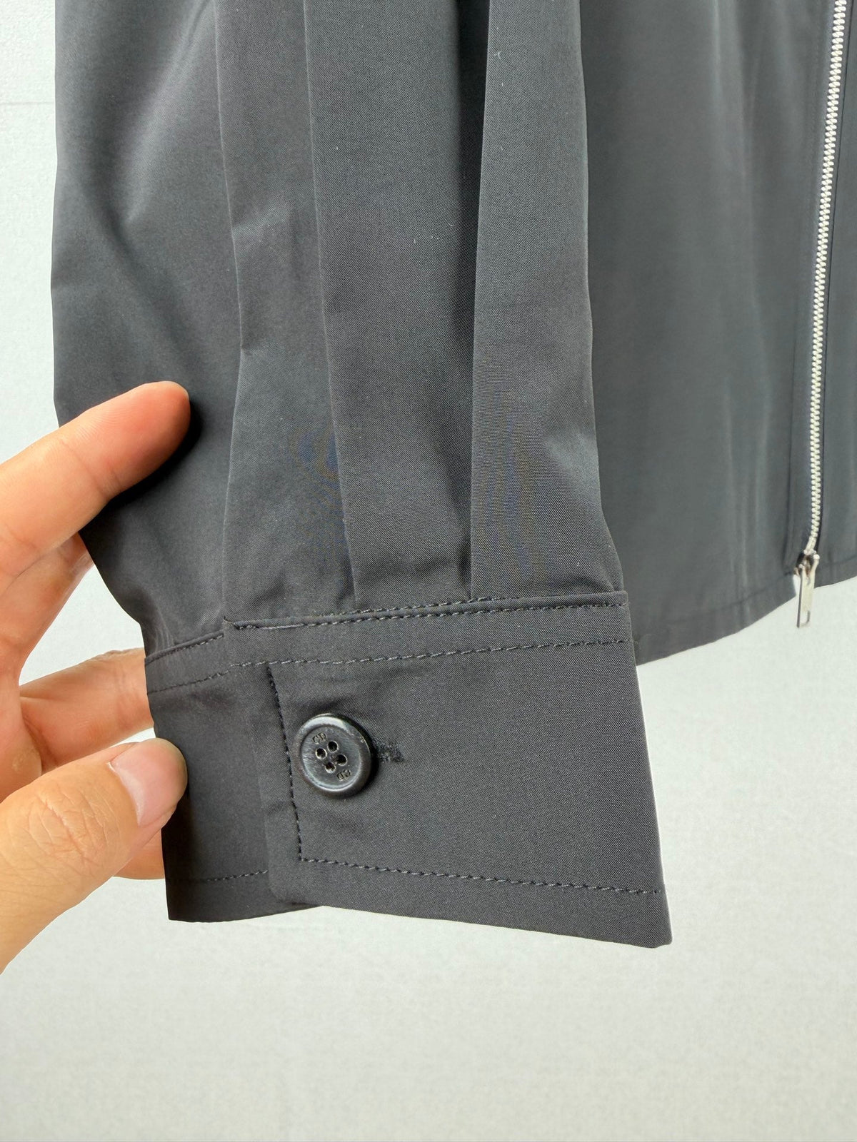 260910 New high-quality snap-fastening zipper coat shirt