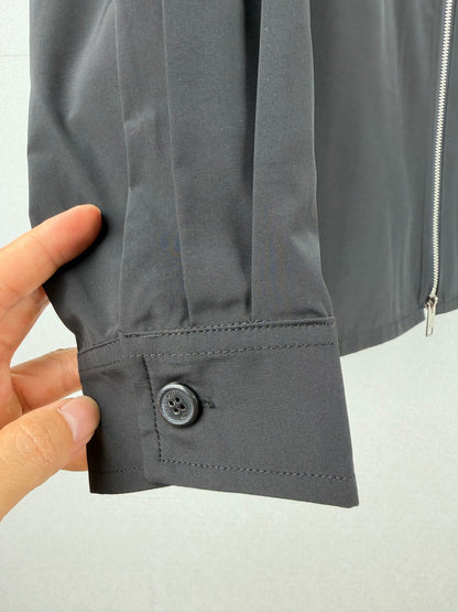 260910 New high-quality snap-fastening zipper coat shirt
