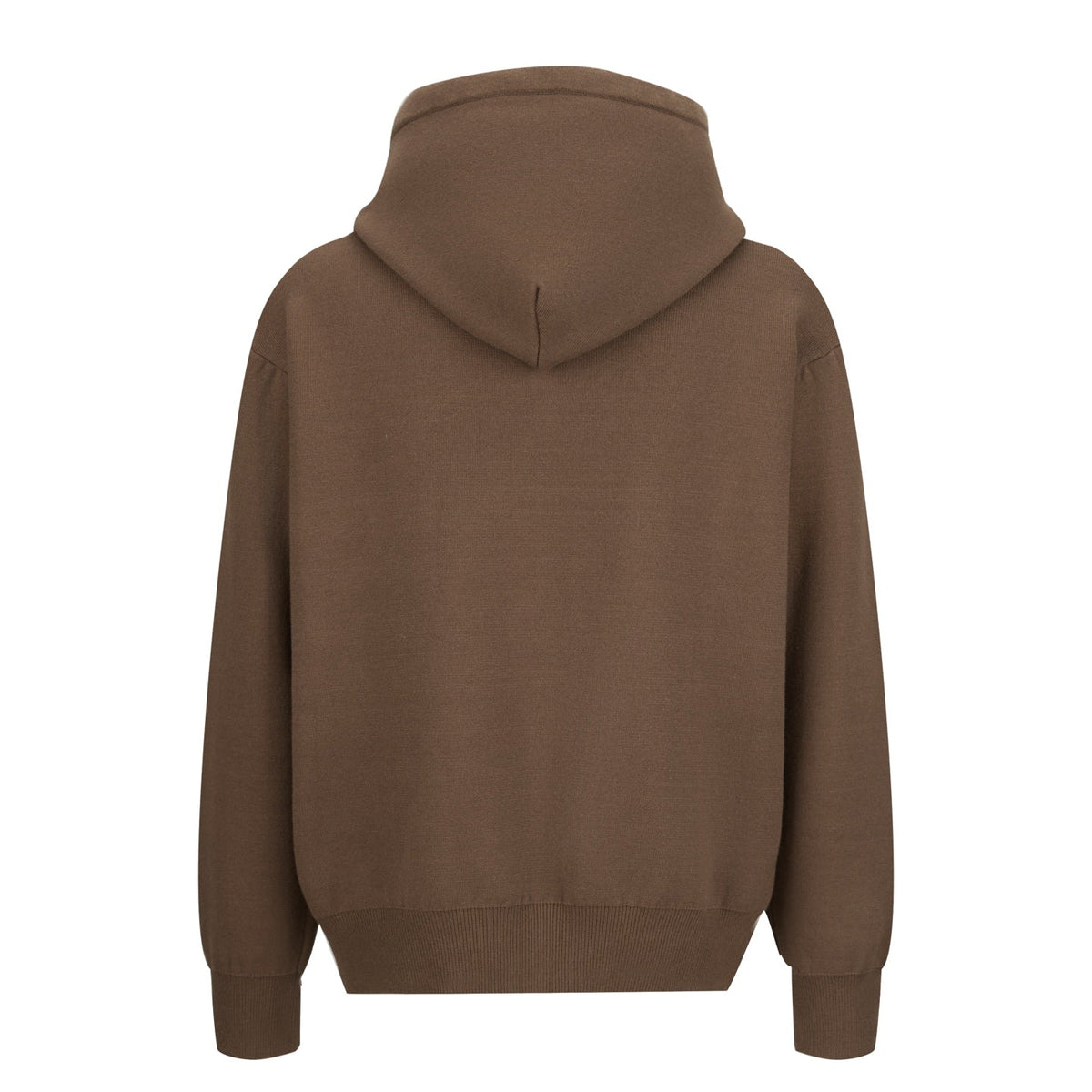 260910 New high-quality leather label pocket knitted zipper hoodie