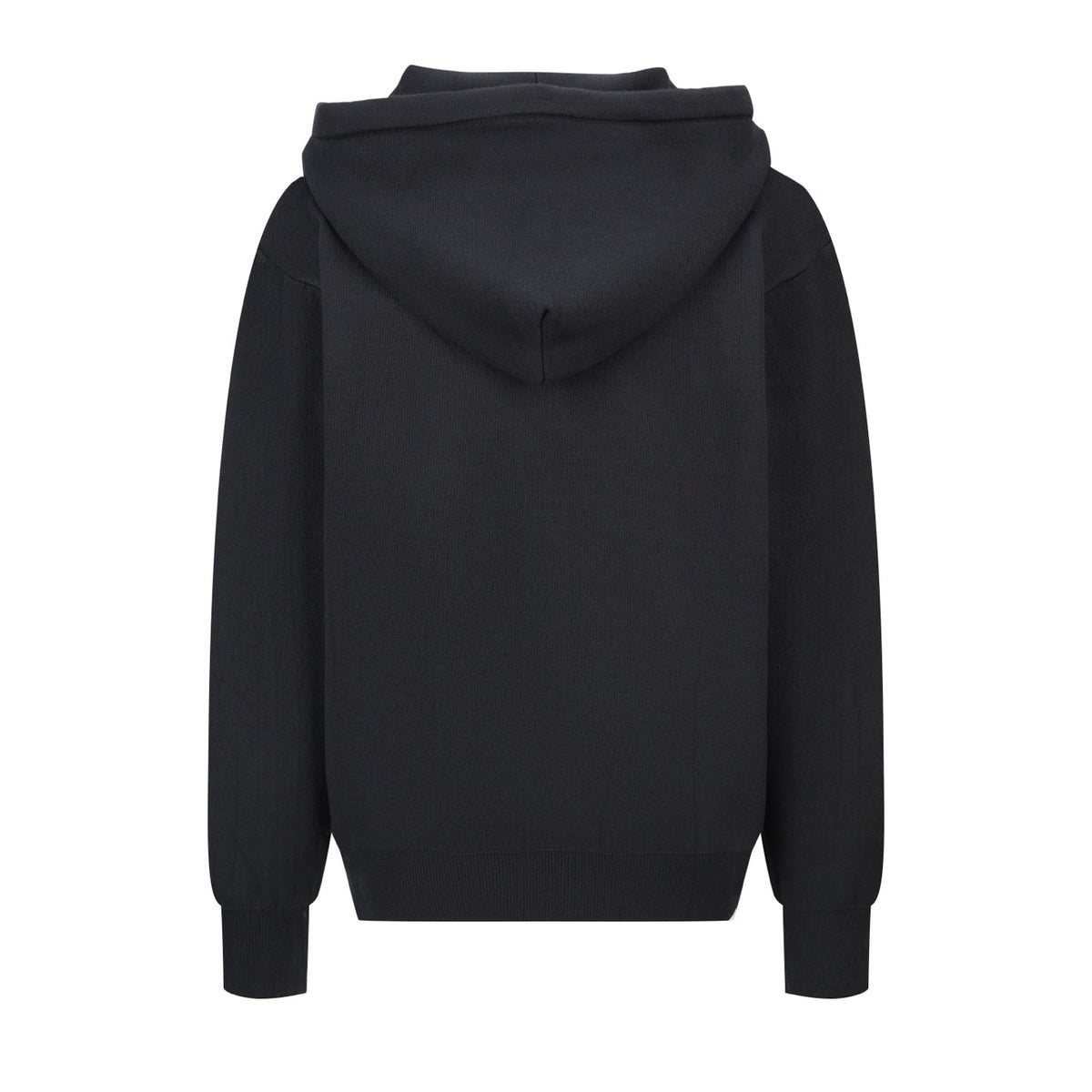260910 New high-quality leather label pocket knitted zipper hoodie