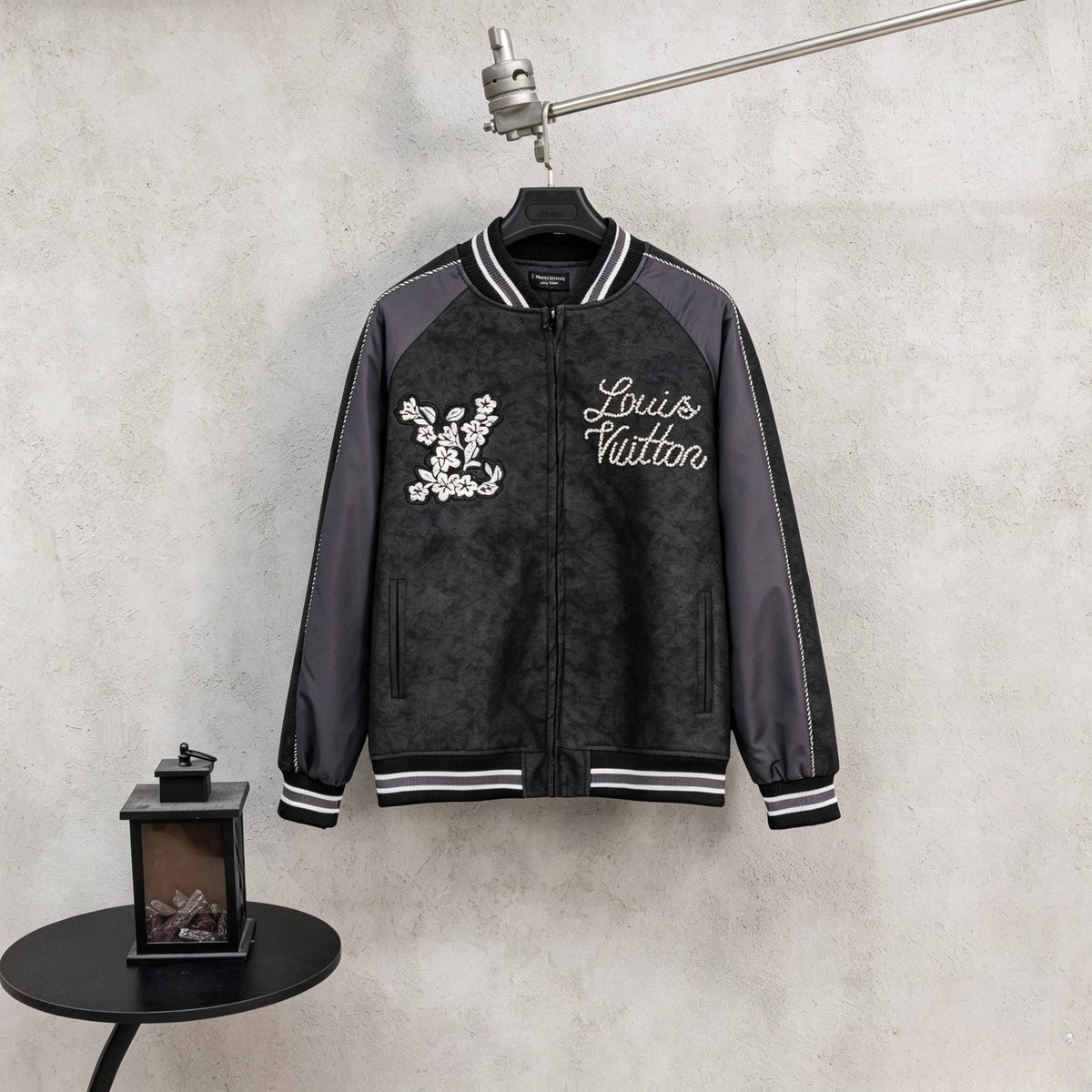 260910 New high-quality custom fabric color-matched baseball jacket with contrasting design