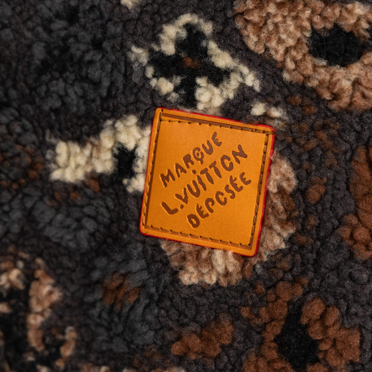 260910 New high-quality thick sheepskin custom-patterned zipper coat