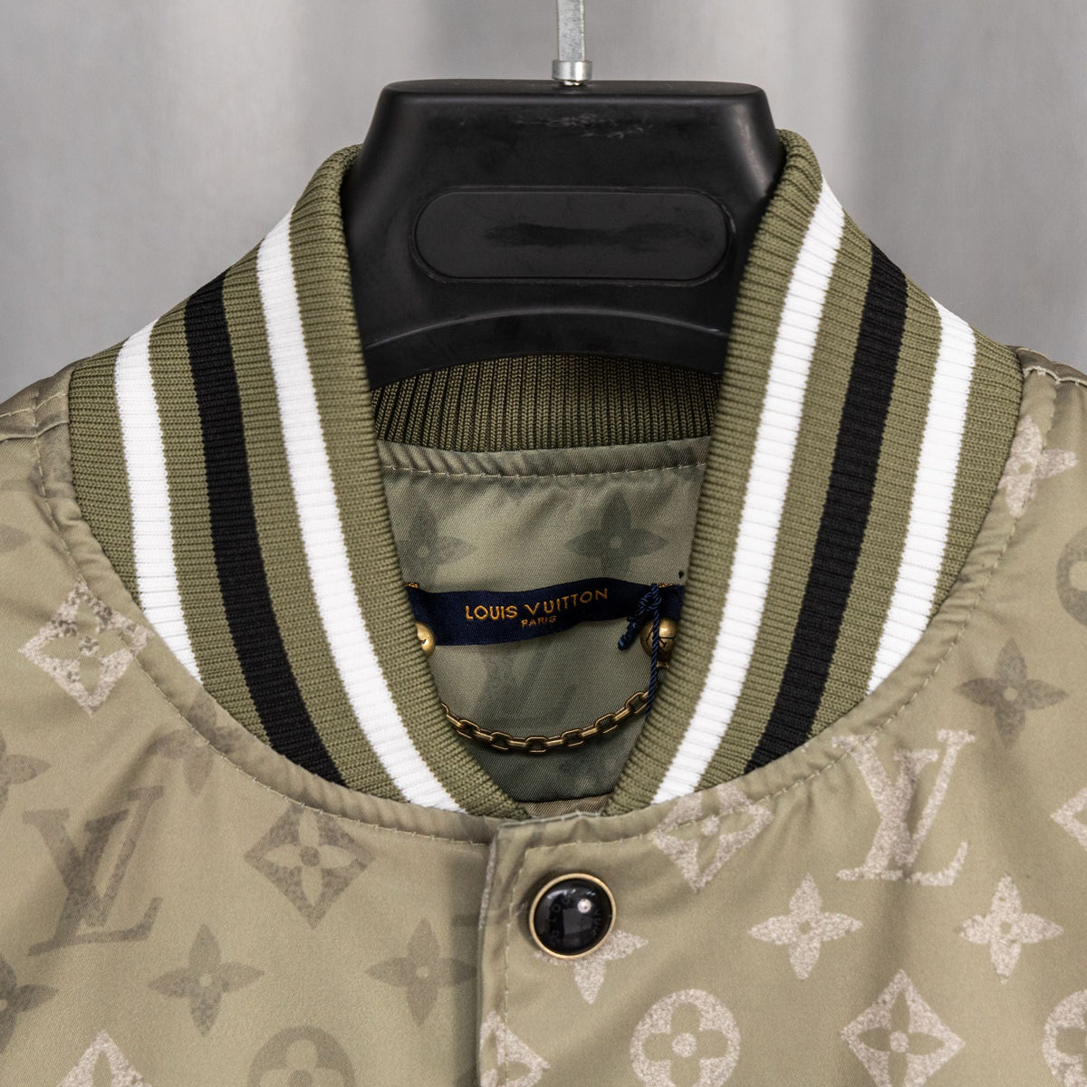 260910 New high-quality military green printed baseball jacket coat