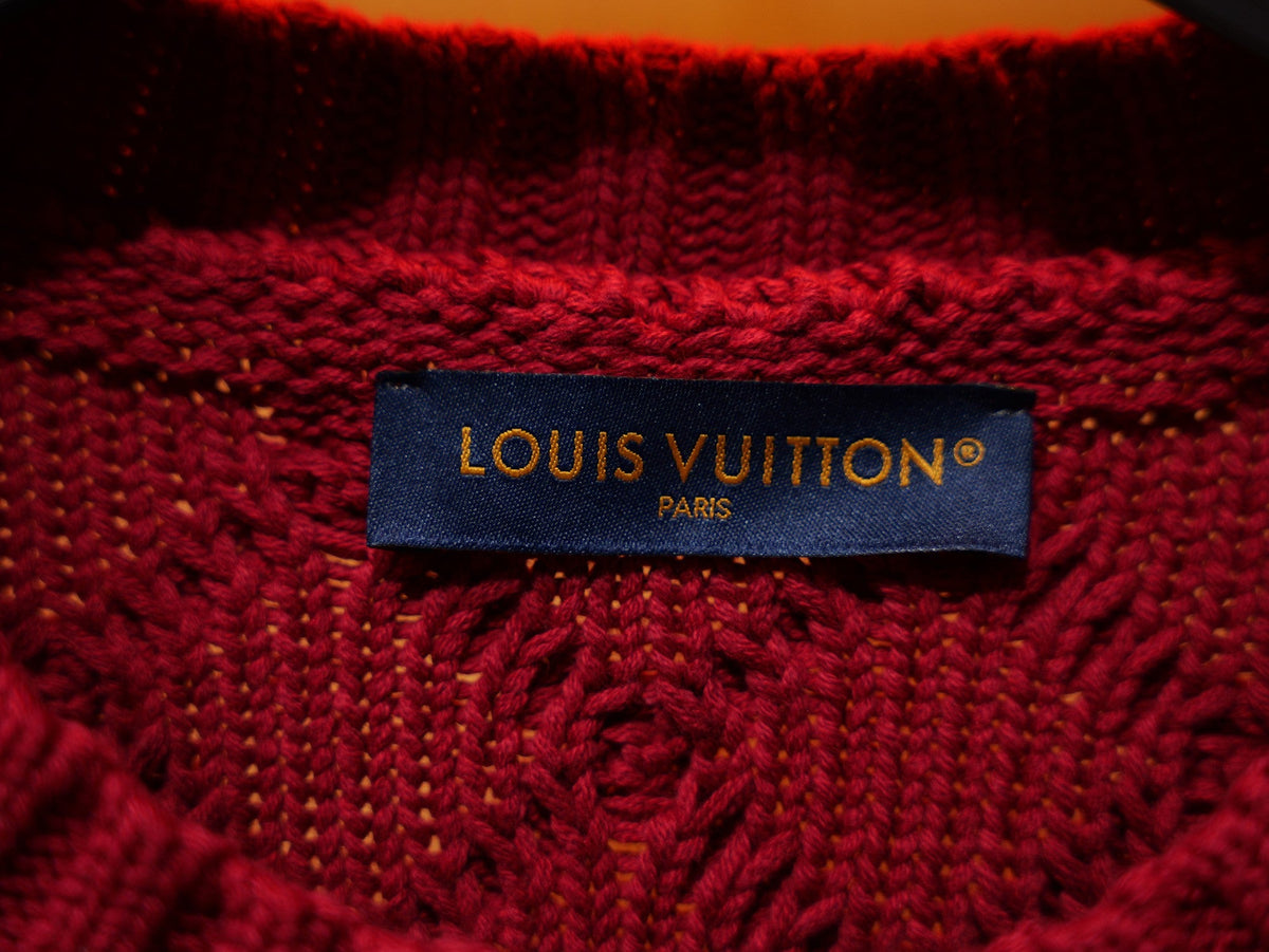 260910 New high-quality Christmas blessing style chunky knitted crew-neck sweater