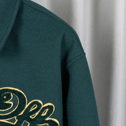 260910 New high-quality, high-density heavy-duty embroidered baseball jacket