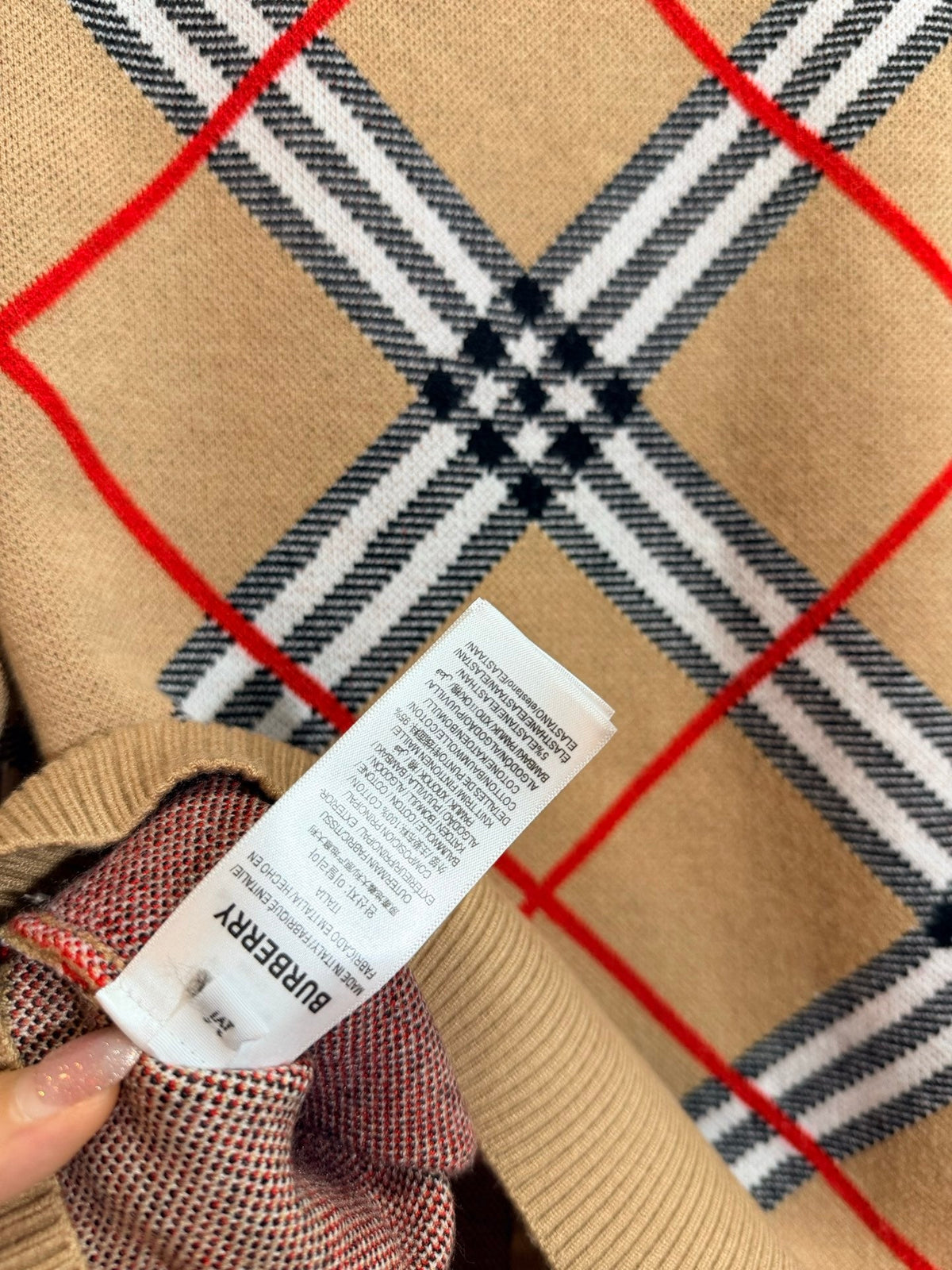 260910 New high-quality old money style plaid collar jacket and sweater coat
