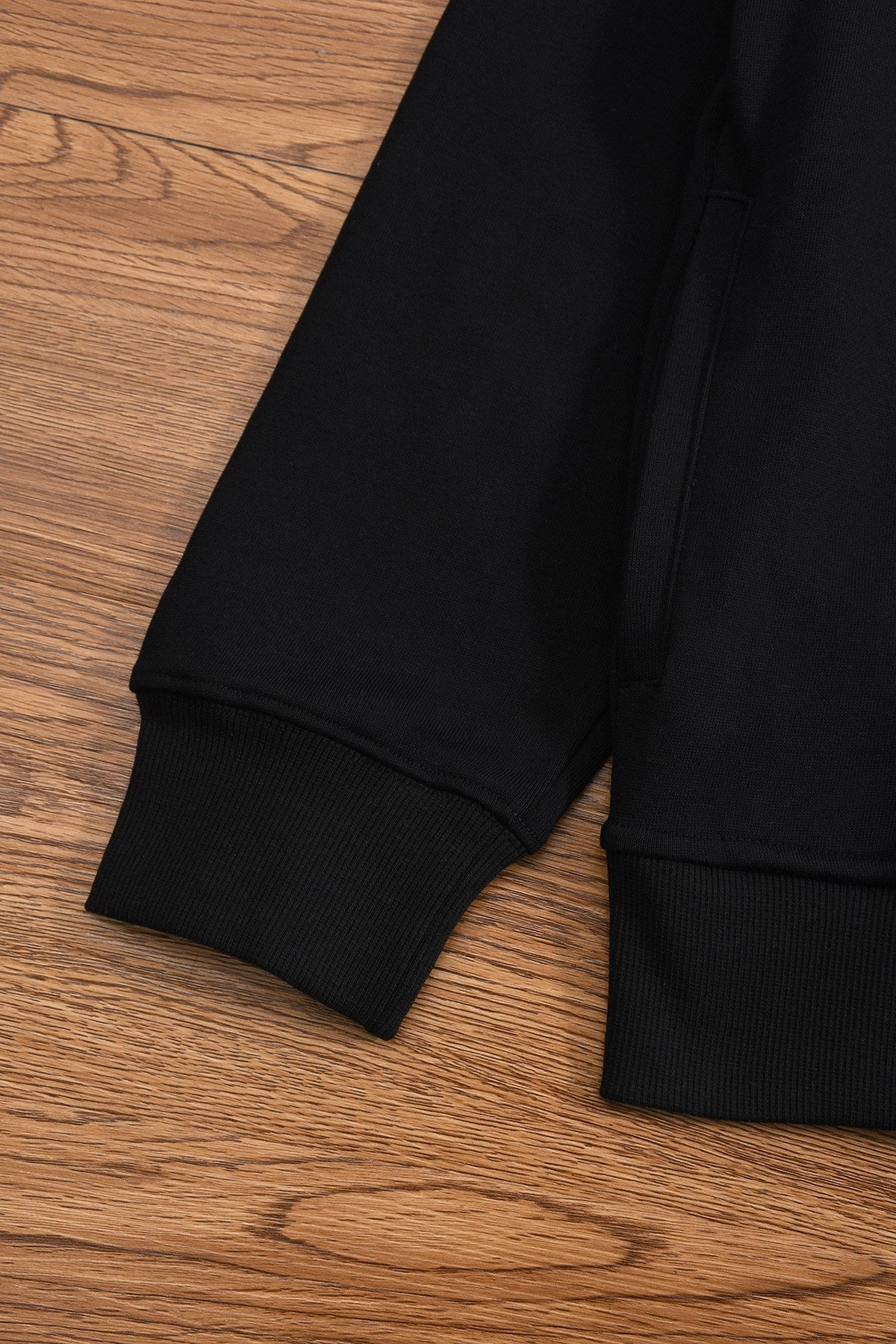 260917 New high-quality classic jacquard pattern paired with leather drawstring pullover shirt