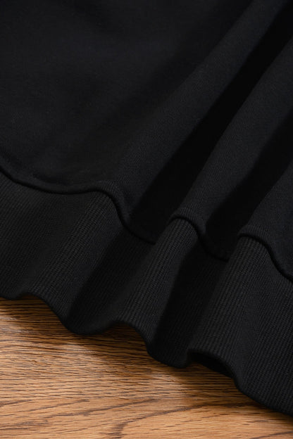 260917 New high-quality classic jacquard pattern paired with leather drawstring pullover shirt