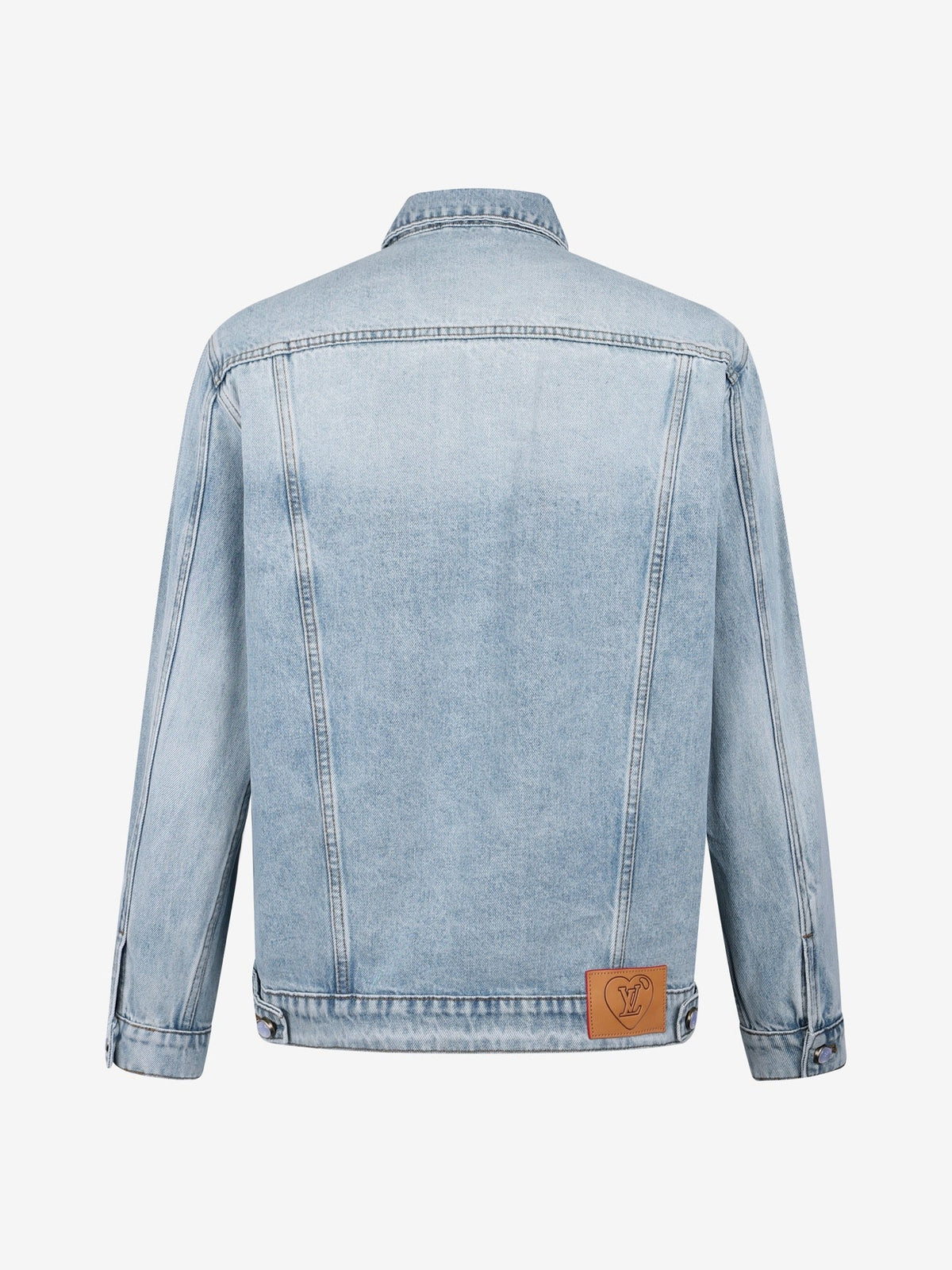 260917 New high-quality blue denim hardware decorated comfortable denim jacket