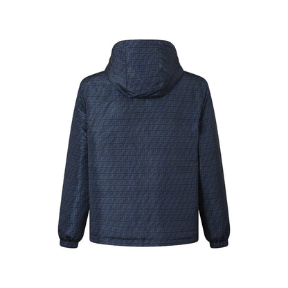 260917 New high-quality classic printed zipper cotton coat