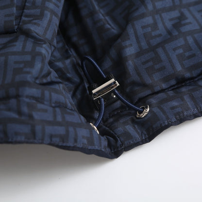 260917 New high-quality classic printed zipper cotton coat