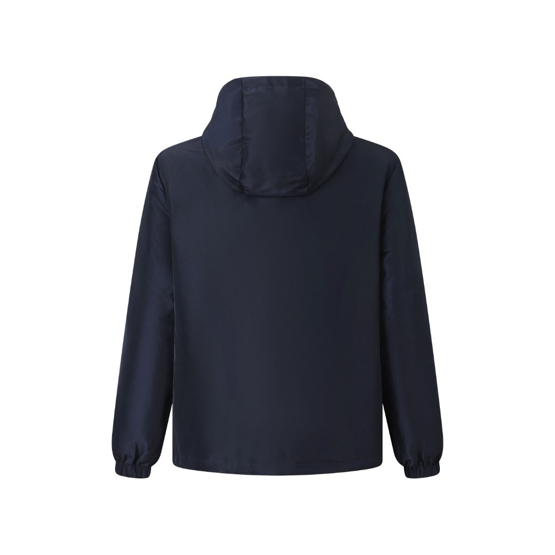 260917 New high-quality classic printed zipper cotton coat