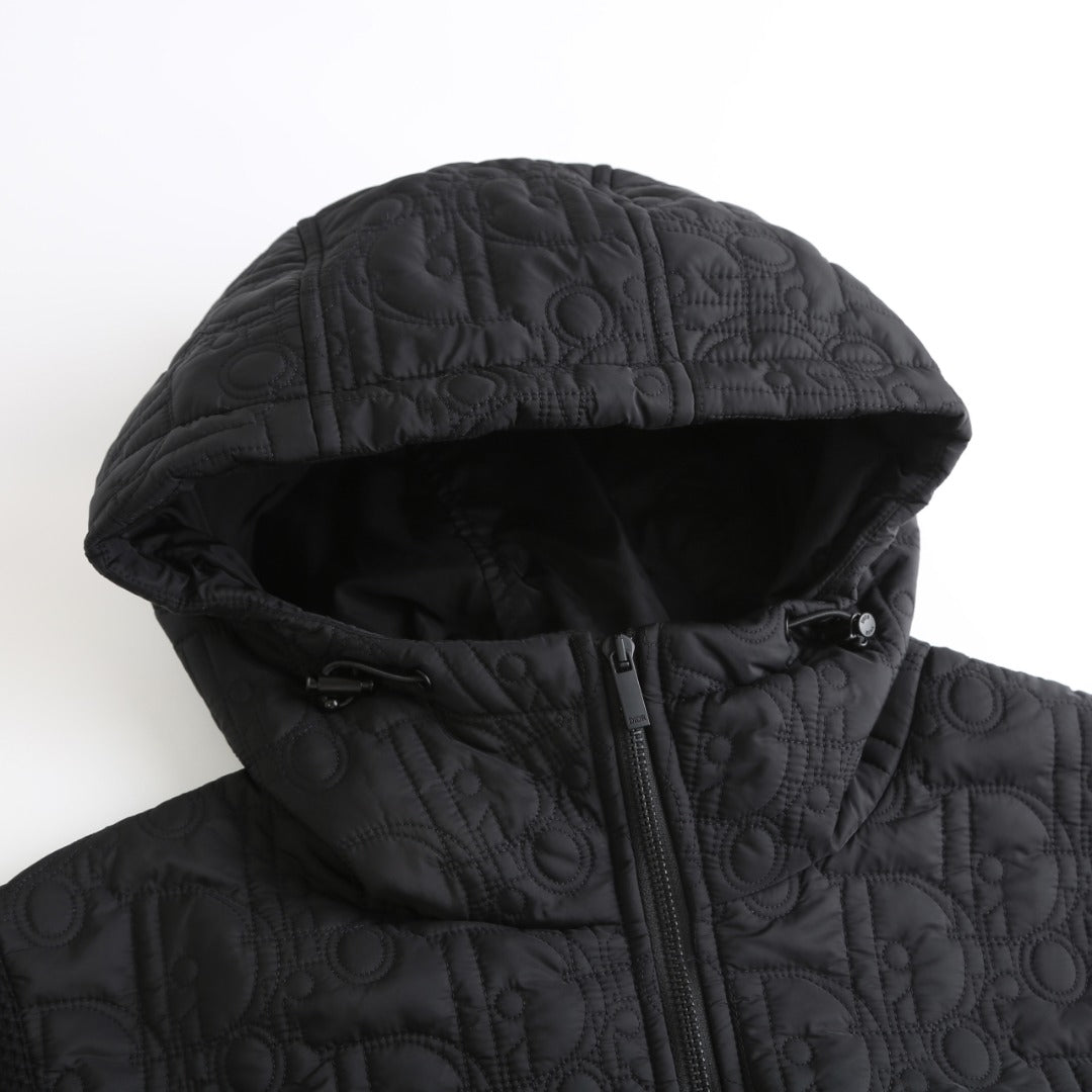 260917 New high-quality embroidered wool blend cotton coat with patchwork design