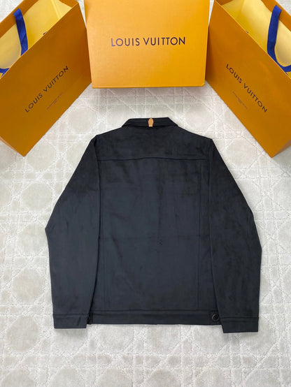260917 New high-quality suede fabric comfortable design custom-made zipper coat