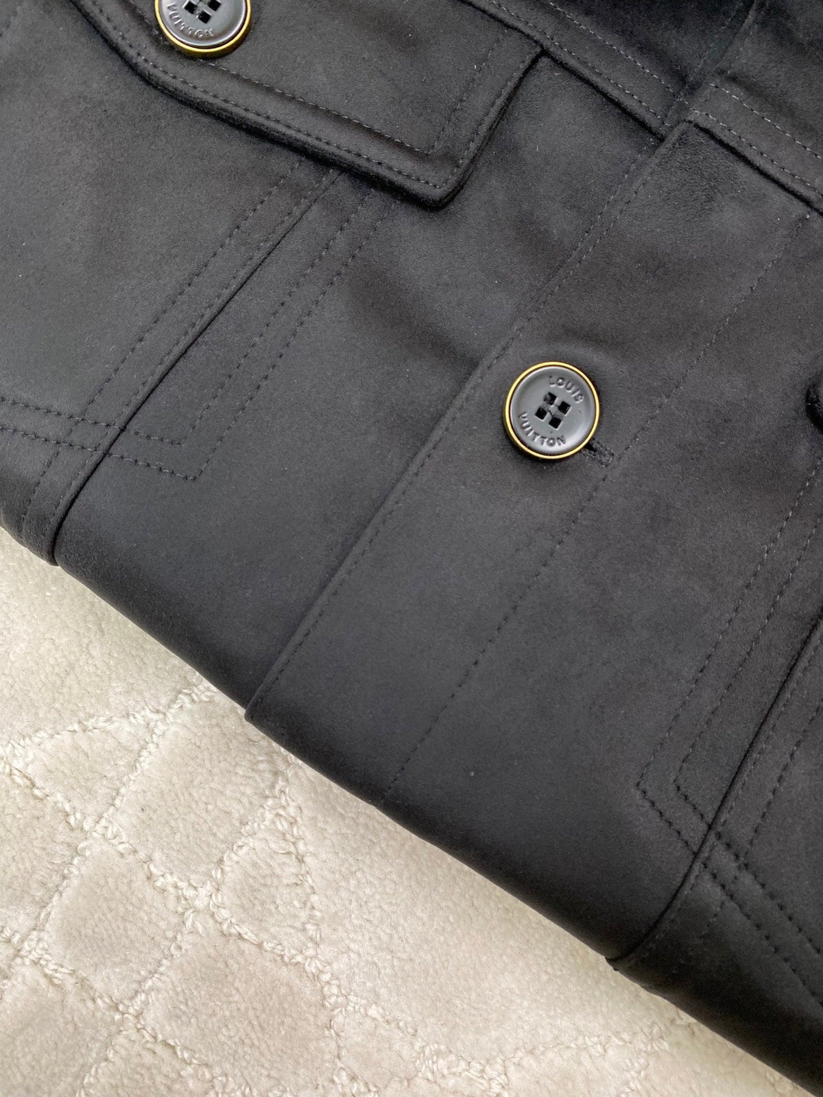 260917 New high-quality suede fabric comfortable design custom-made zipper coat