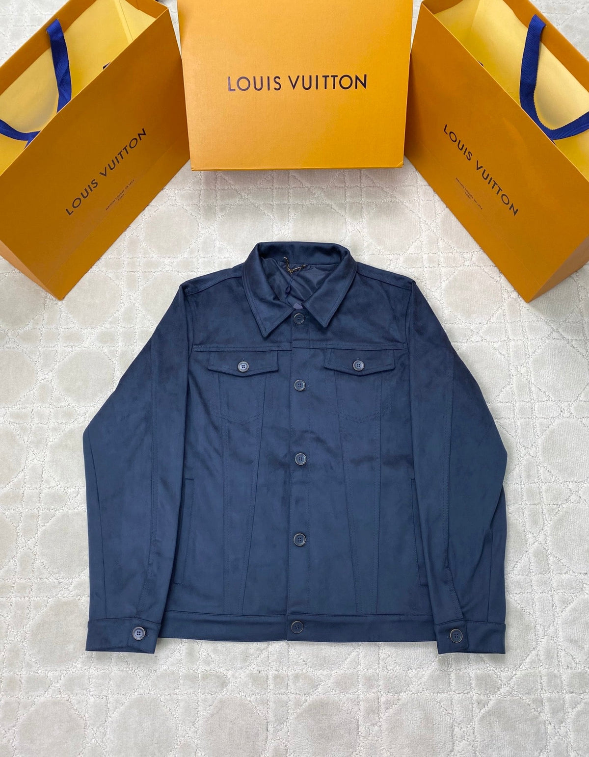 260917 New high-quality suede fabric comfortable design custom-made zipper coat