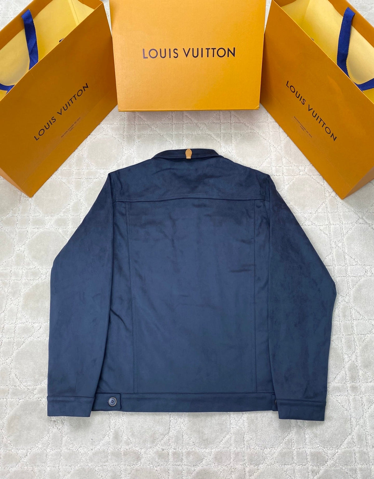 260917 New high-quality suede fabric comfortable design custom-made zipper coat