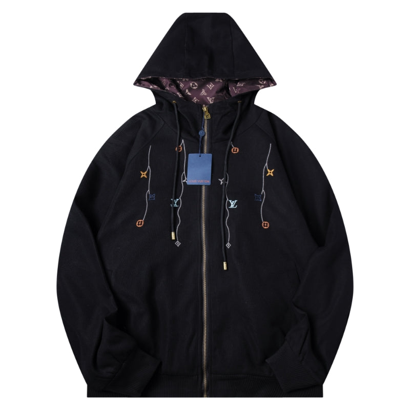 260917 New high-quality design with stylish lines, featuring a windproof zipper coat.