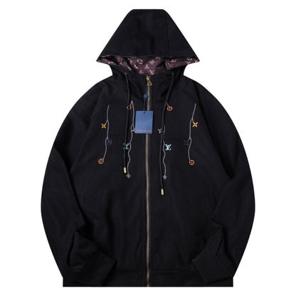 260917 New high-quality design with stylish lines, featuring a windproof zipper coat.