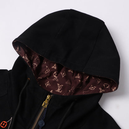 260917 New high-quality design with stylish lines, featuring a windproof zipper coat.