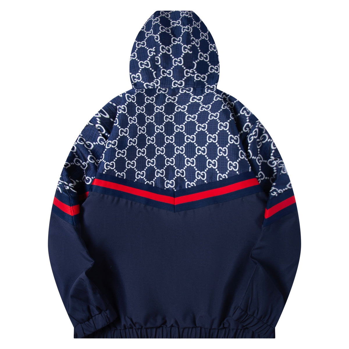 260917 New high-quality quilted and printed design windproof parka with zipper closure