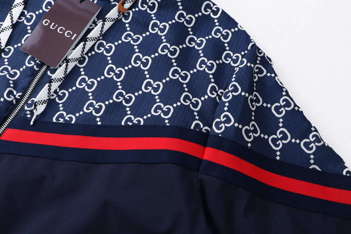 260917 New high-quality quilted and printed design windproof parka with zipper closure