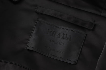 260917 New high-quality heavy-duty pocket windproof zipper coat with chain link design