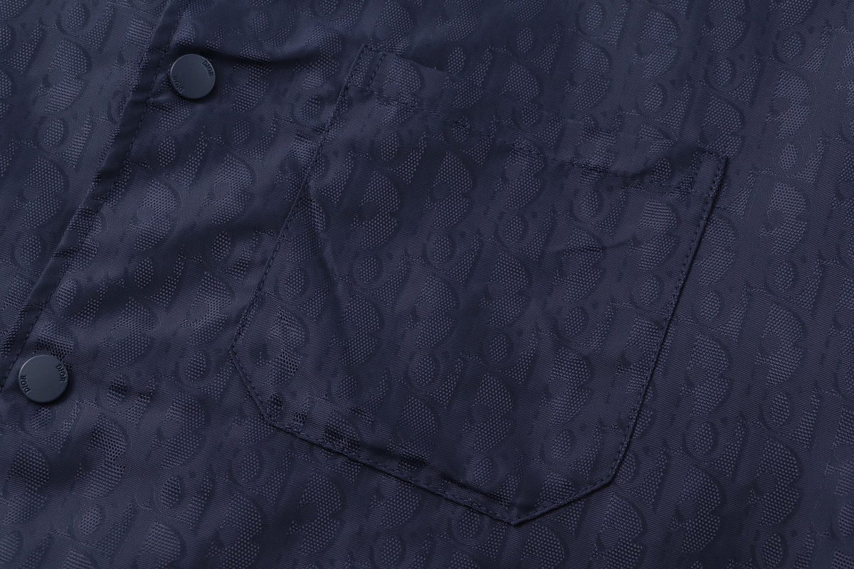 260917 New high-quality full-printed textured full-printed retro coat