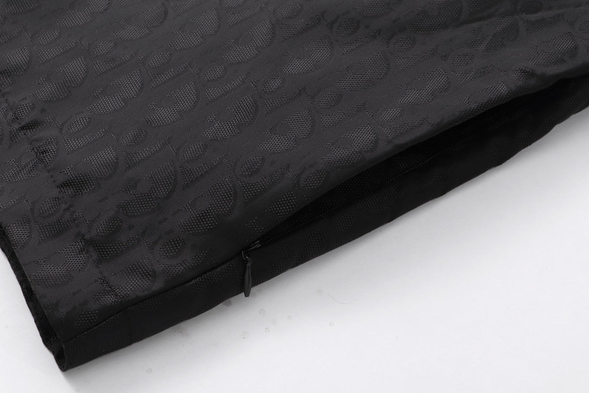 260917 New high-quality full-printed textured full-printed retro coat