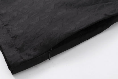 260917 New high-quality full-printed textured full-printed retro coat