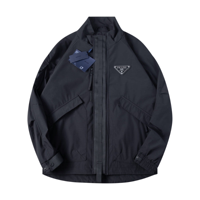 260917 New high-quality classic heavy-duty nylon jacket with windproof feature