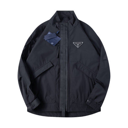 260917 New high-quality classic heavy-duty nylon jacket with windproof feature