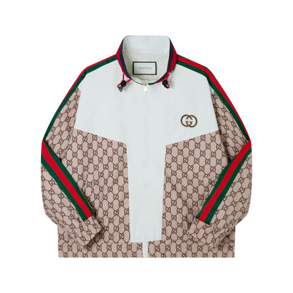 260917 New high-quality woven zipper sports jacket