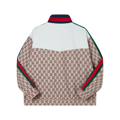 260917 New high-quality woven zipper sports jacket