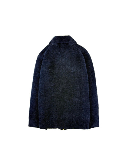 260928 New high-quality towel-textured jacquard zipper hoodie coat