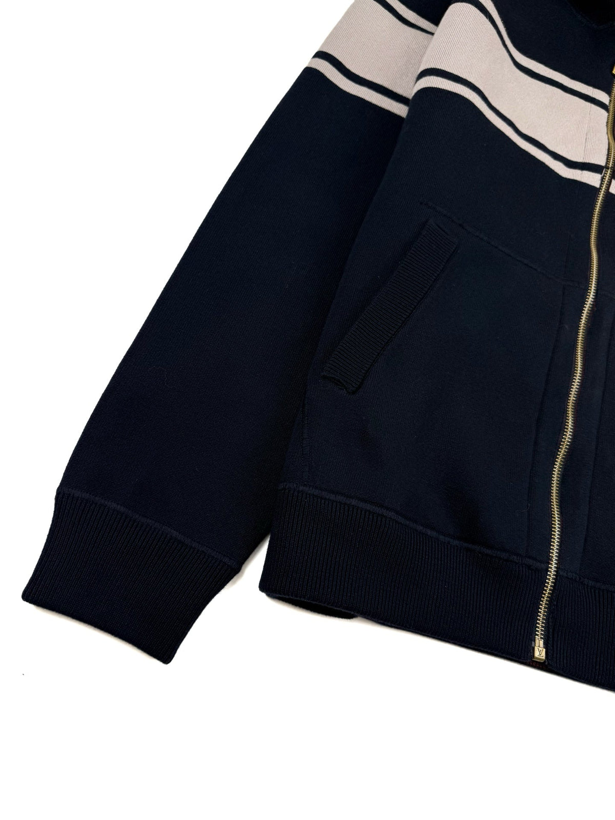 260928 New high-quality multi-color reversible long-sleeved pullover with a high collar and zipper closure