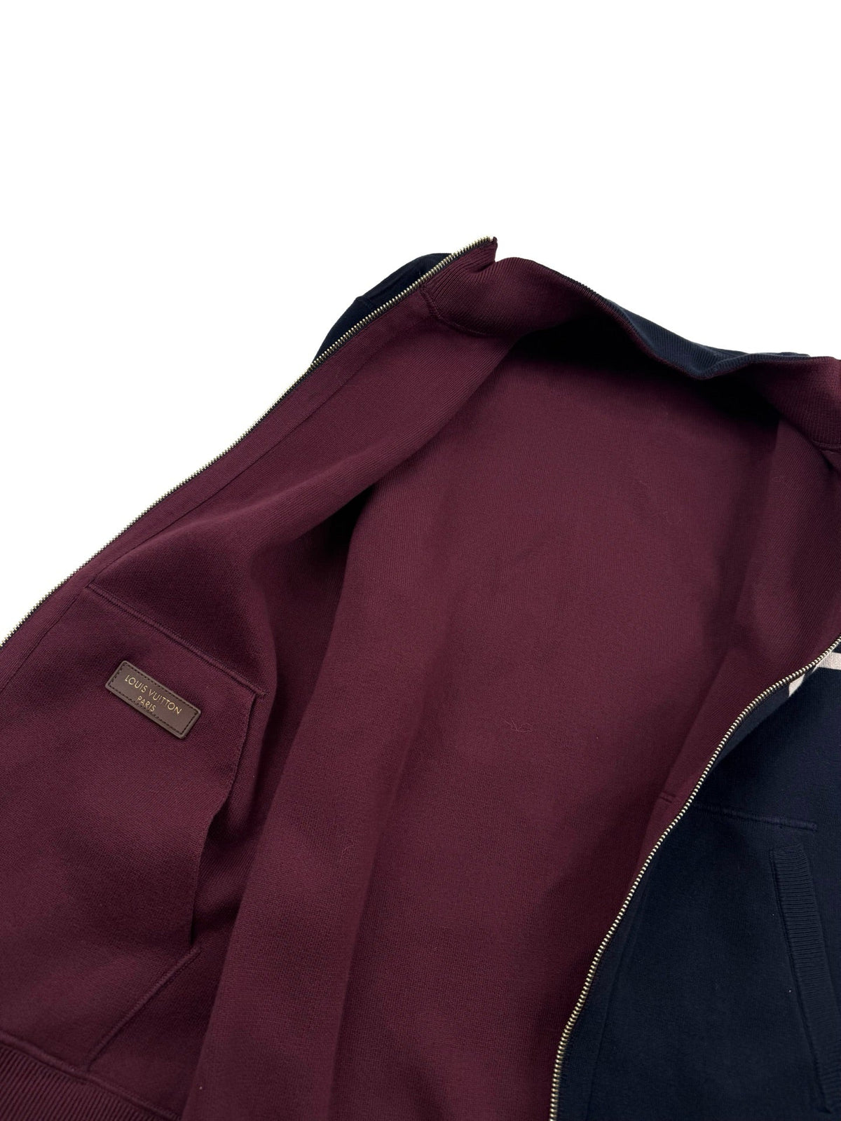 260928 New high-quality multi-color reversible long-sleeved pullover with a high collar and zipper closure