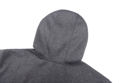 260928 New high-quality embroidered cotton-lined pullover with full-print zipper hood