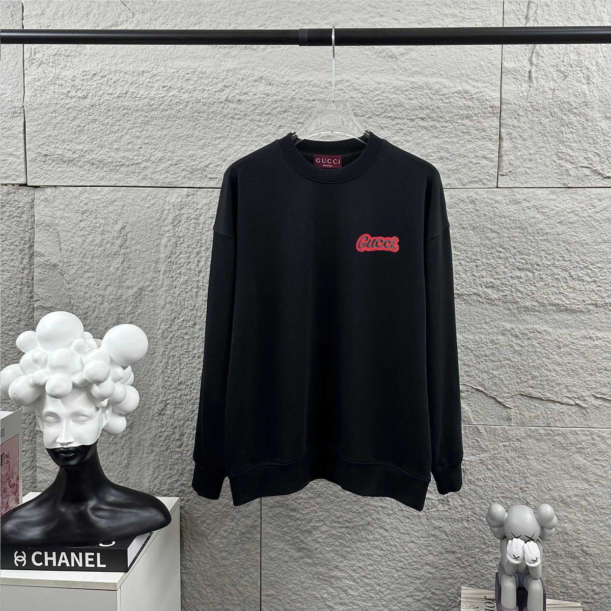 260928 New high-quality basic simple-print round-neck hoodie