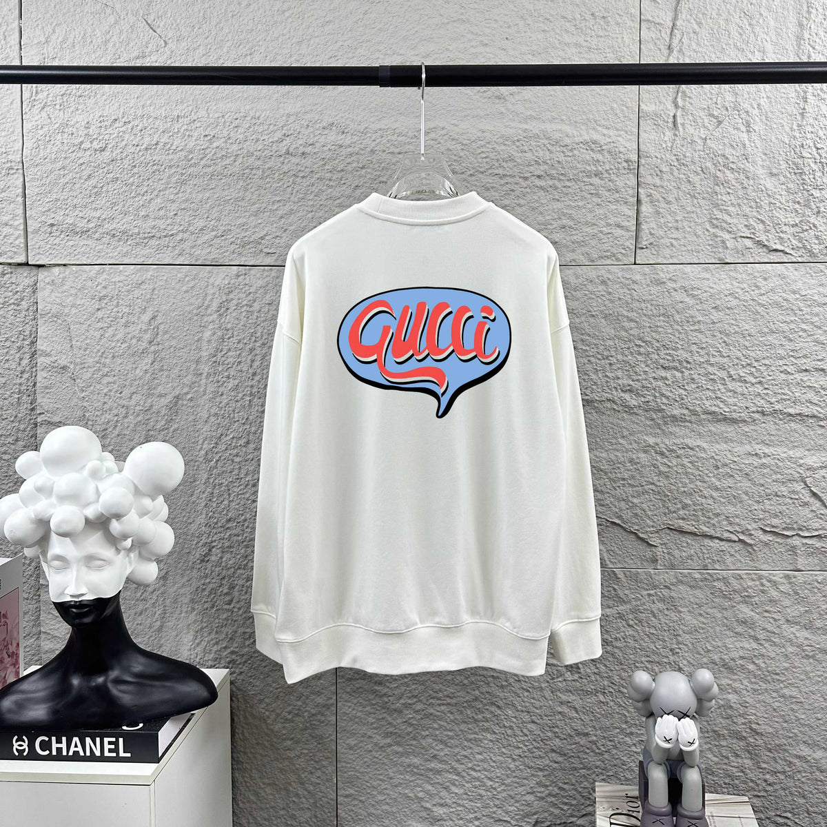 260928 New high-quality basic simple-print round-neck hoodie
