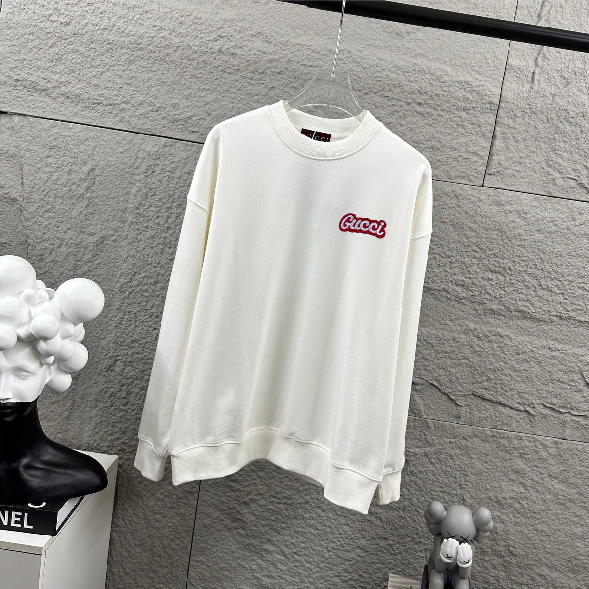 260928 New high-quality basic simple-print round-neck hoodie